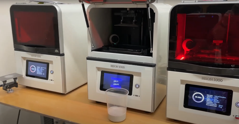 Um parque de impressoras Bison 1000 pode aumentar drasticamente a produtividade